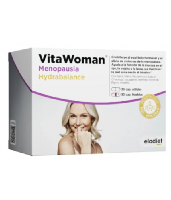 Vitawoman Menopausa Hydrabalance - 30+30 Cápsulas - Eladiet